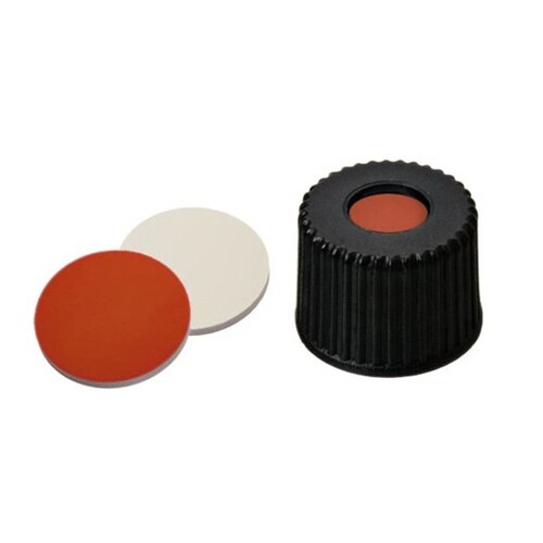 バイアル瓶黒フタ6320293 100個