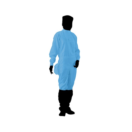 21211SB CLスーツ青4L 洗浄済