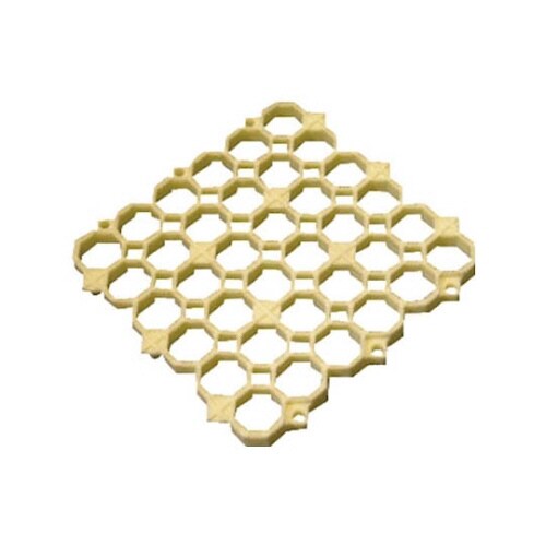 エイトチェッカーD× 150×150mm クリーム