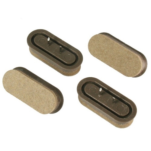 打込フェルト 45mm ブラウン 1パッ