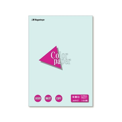 カラーペーパー A4 0.09mm 水