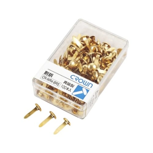 割鋲 真鍮製 15mm