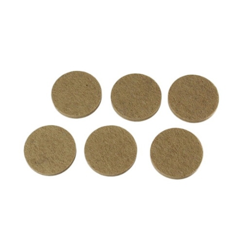 硬質フェルト 直径32 ブラウン 6個入