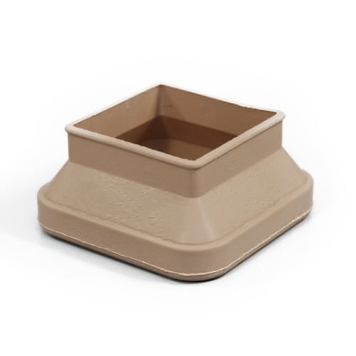 F4−5652ゴム脚キャップバラ 角