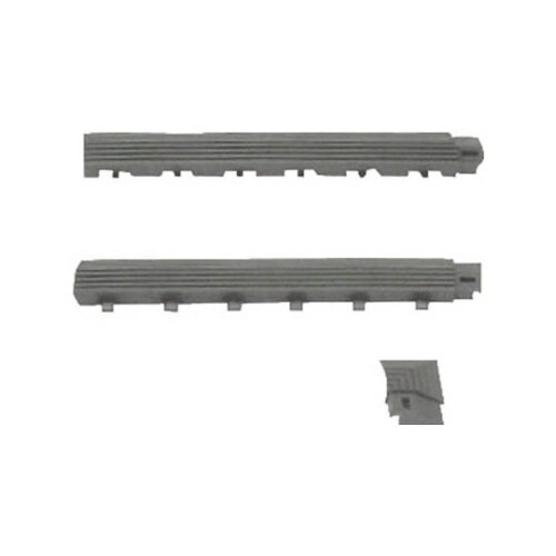 ブラシマットL コーナー 50×50mm グレー