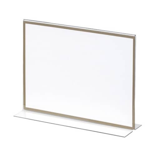 T型メニュー立て