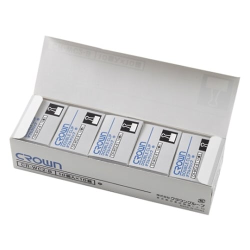 ダブルクリップ 中 1箱(100個入)