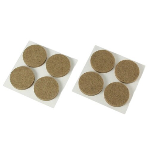 硬質フェルト 直径28 ブラウン 8個入