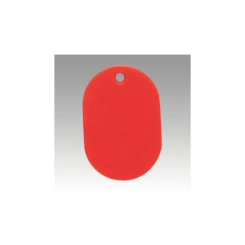 番号札 大 無地 50枚入り 赤色