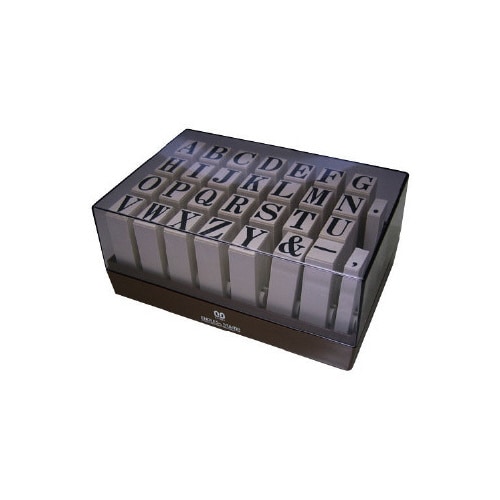エンドレススタンプ英字セット(明朝体)30本セット