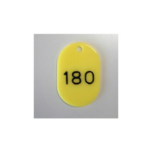 CR−BG32−Y 番号札 小判型