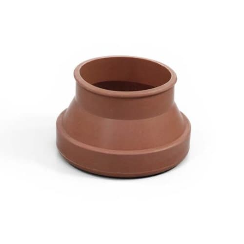 F0−4501ゴム脚キャップバラ 丸 茶