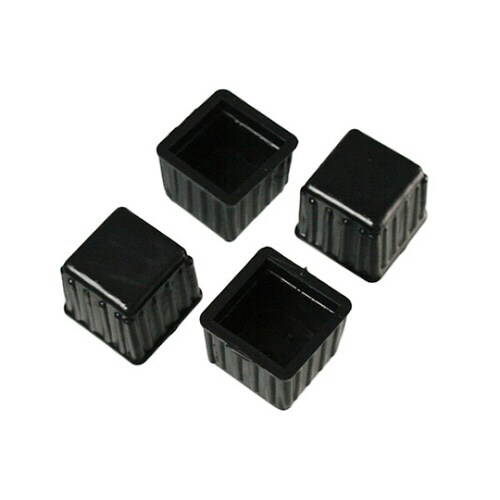 脚キャップ 27mm角×23mm 黒 1