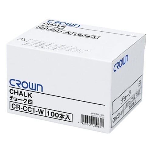 クラウンチョーク 白 1箱(100本入)