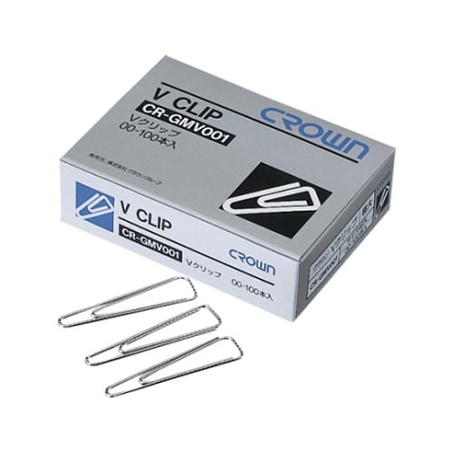 Vクリップ 特大 1箱(100本入)