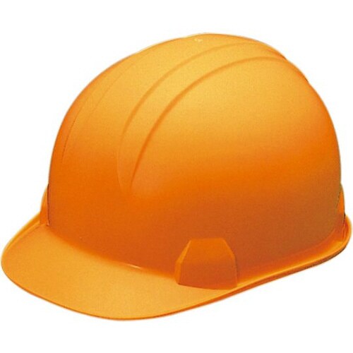 ヘルメット 前ひさし型(飛・墜・電) オレンジ