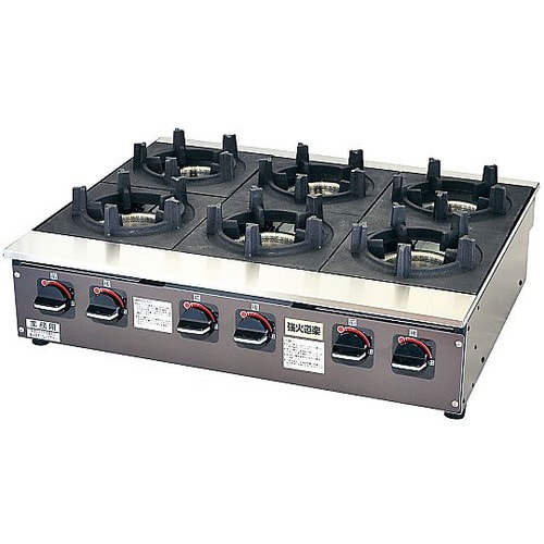 ビビンバコンロ 強火道楽 KBB8−6B LPガス
