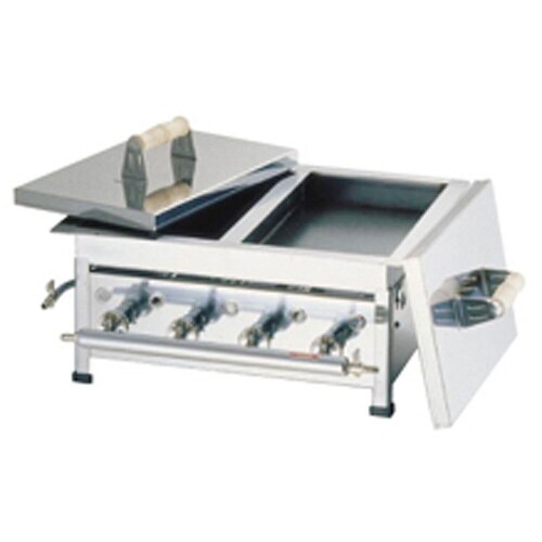 ガス 餃子焼器(ダブル) LPガス