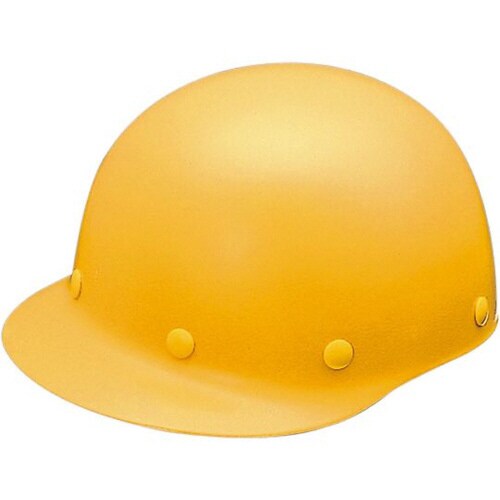 ヘルメット 野球帽型(飛) 黄