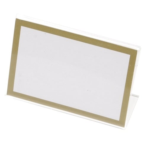 L型カード立(幅65×高48mm)厚:2mm