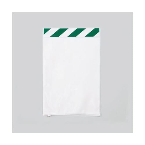 340−431ポケットマグネットA4縦緑