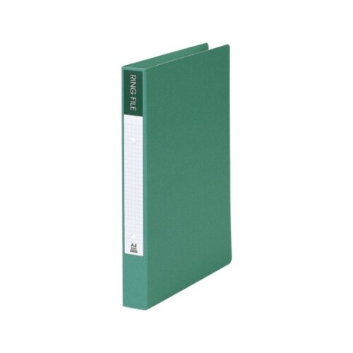 紙製リングファイル グリーン