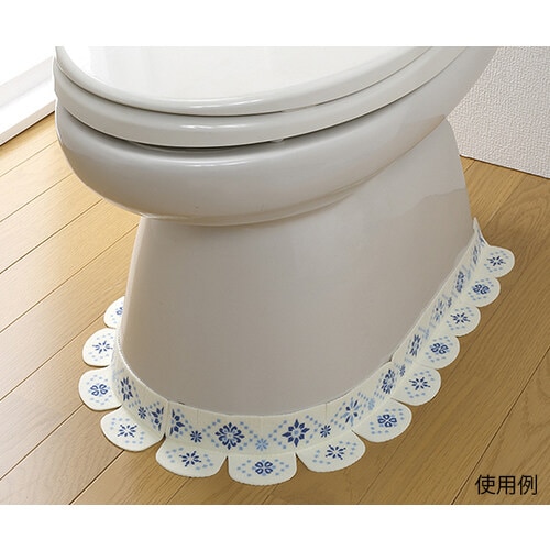 便器すきまテープ モロッコタイル ブルー