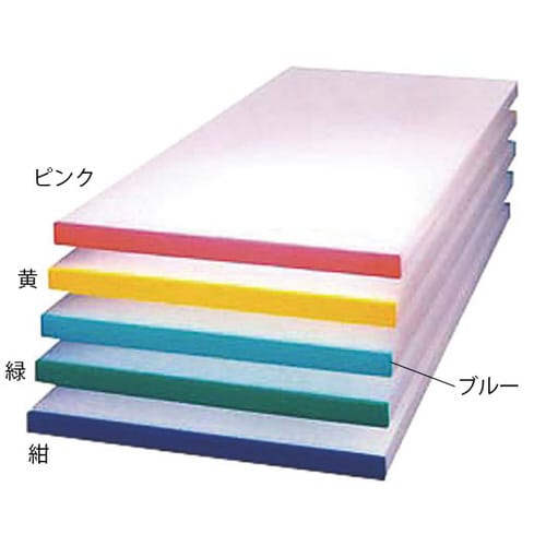402111 α別注カラーベルトまな板黄