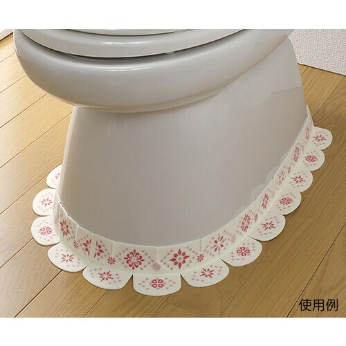 便器すきまテープ モロッコタイル ピンク