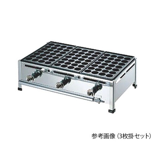 たこ焼台 28穴用 5枚掛セット LP