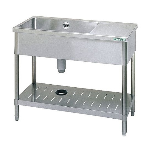 18−0台付一槽シンク(バックガード無) 右付