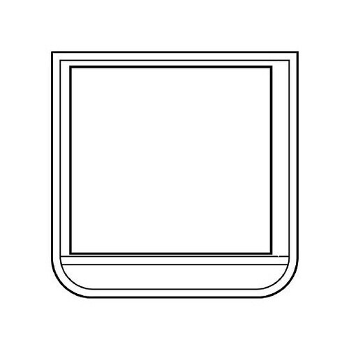 ポケット胸章 白