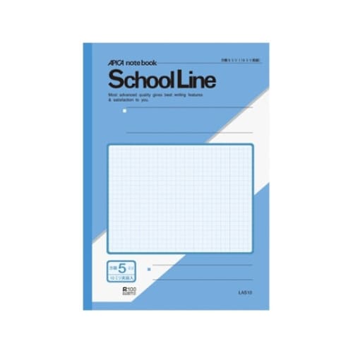 LAS10 方眼英習罫漢字練習罫ノート