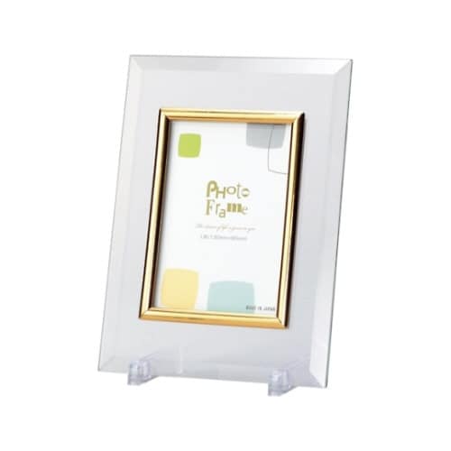 クリスタル写真立て L判