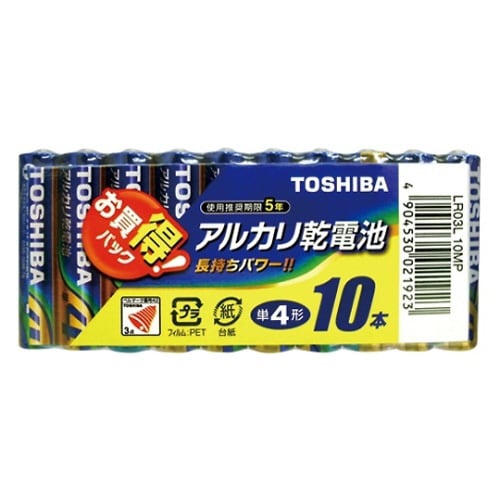 アルカリ乾電池(単4形10本入)