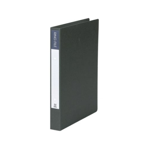 紙製リングファイル ダークグレー