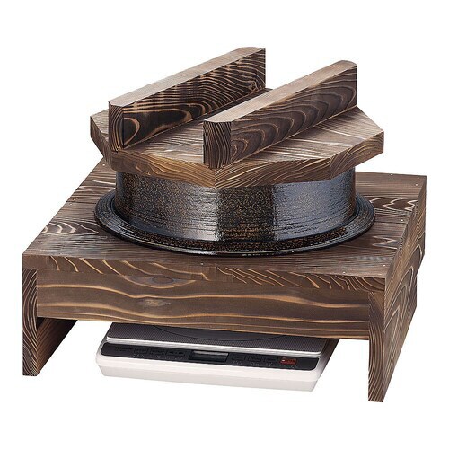 電磁用アルミ製2升釜・ハカマセット (焼杉木蓋付)