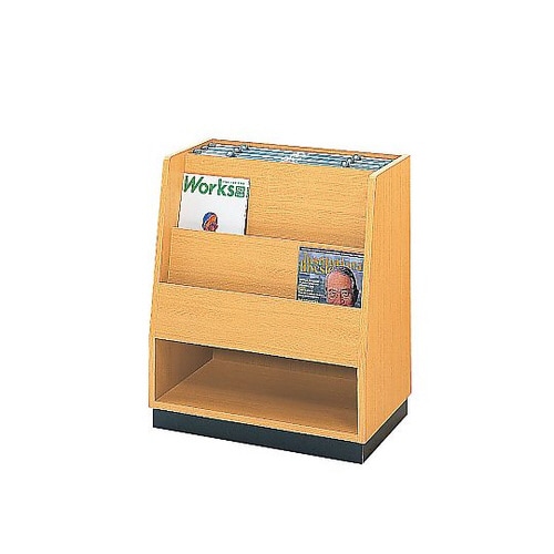 新聞・雑誌架 ナチュラル