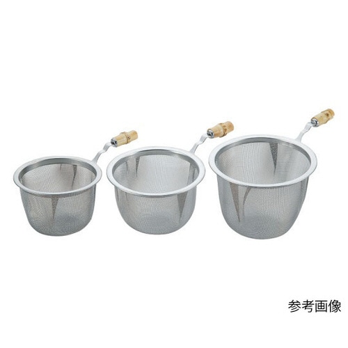 クリーン茶漉しバラ(本竹柄付)60mm