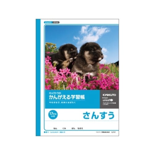 学習ノート 算数 B5(17マス 13×17)