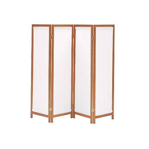 木製スクリーン(帆布) 4連