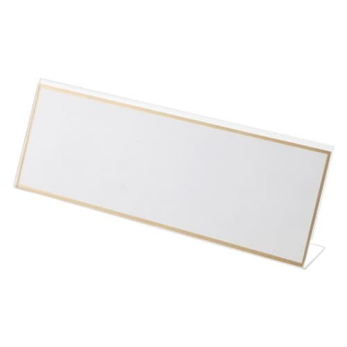 L型カード立(幅300×高103mm)厚:2mm