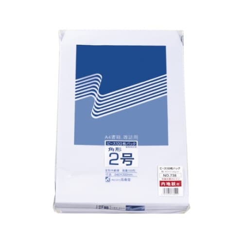 内地紋付ホワイト封筒