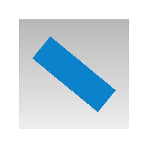 両面カラーマグネット 青/白