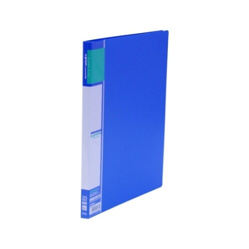 u green クリヤーファイルA4 青