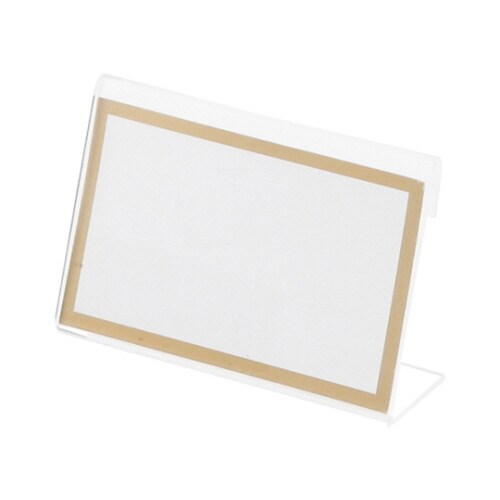 L型カード立(幅80×高53mm)厚:2mm