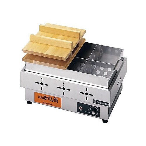 電気おでん鍋(火力調節無段階式) 6ッ切