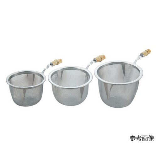 クリーン茶漉しバラ(本竹柄付)65mm