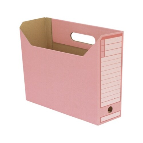 ボックスファイル 普及版 ピンク 1セッ