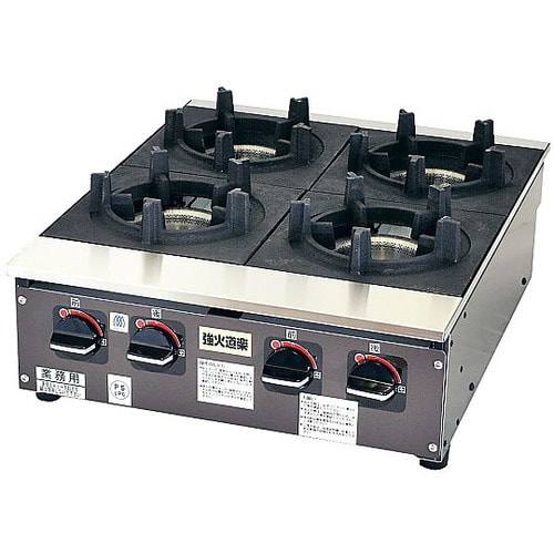 ビビンバコンロ 強火道楽 KBB8−4B LPガス